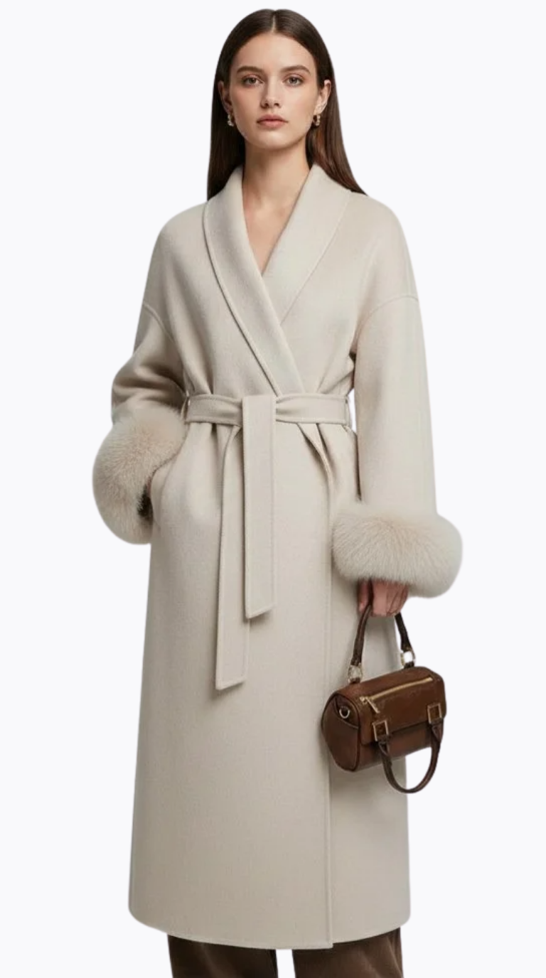 Abrigo Cashmere Fox