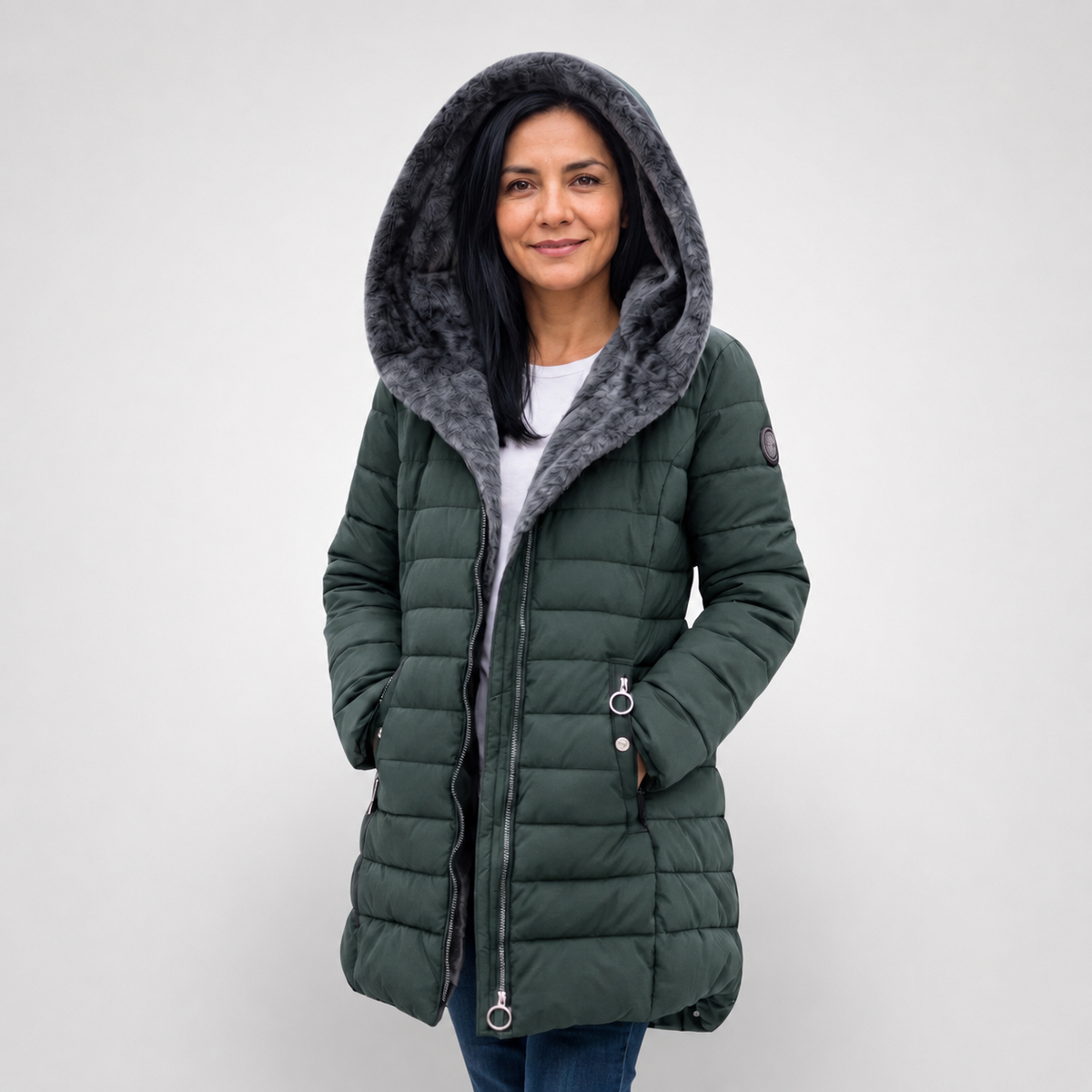 PARKA REBECA | ACOLCHADA  IMPERMEABLE Y CON INTERIOR TERMICO