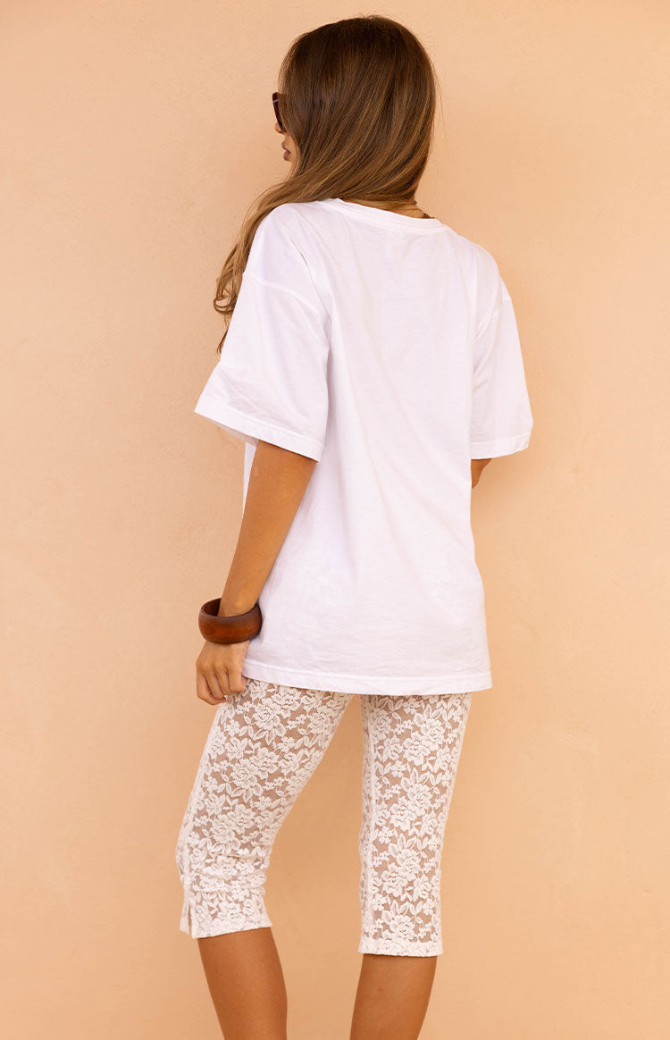 Camiseta blanca lisa Alba